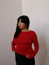 Bateau long sleeve