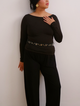 Bateau long sleeve